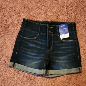 Apt. 9 Blue Jean Shorts Classic Fit